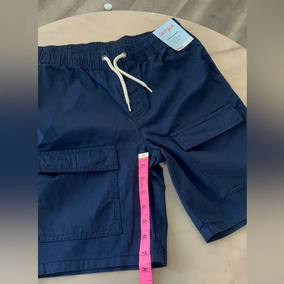Cat & Jack, Boys, Navy, Cargo, Shorts. - Picture 9 of 10